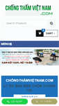 Mobile Screenshot of chongthamvietnam.com